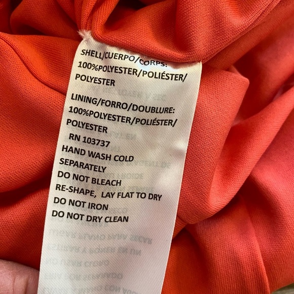 Donna Morgan Women’s Pink Sequin Maggie Halter Midi Dress Sleeveless New size 8 - Picture 12 of 16